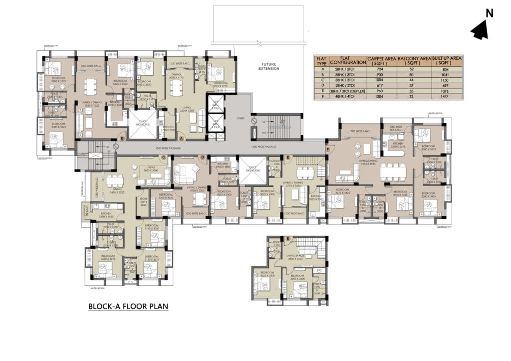 CHITRAKATHA-FLOOR-PLAN-BLOCK-A